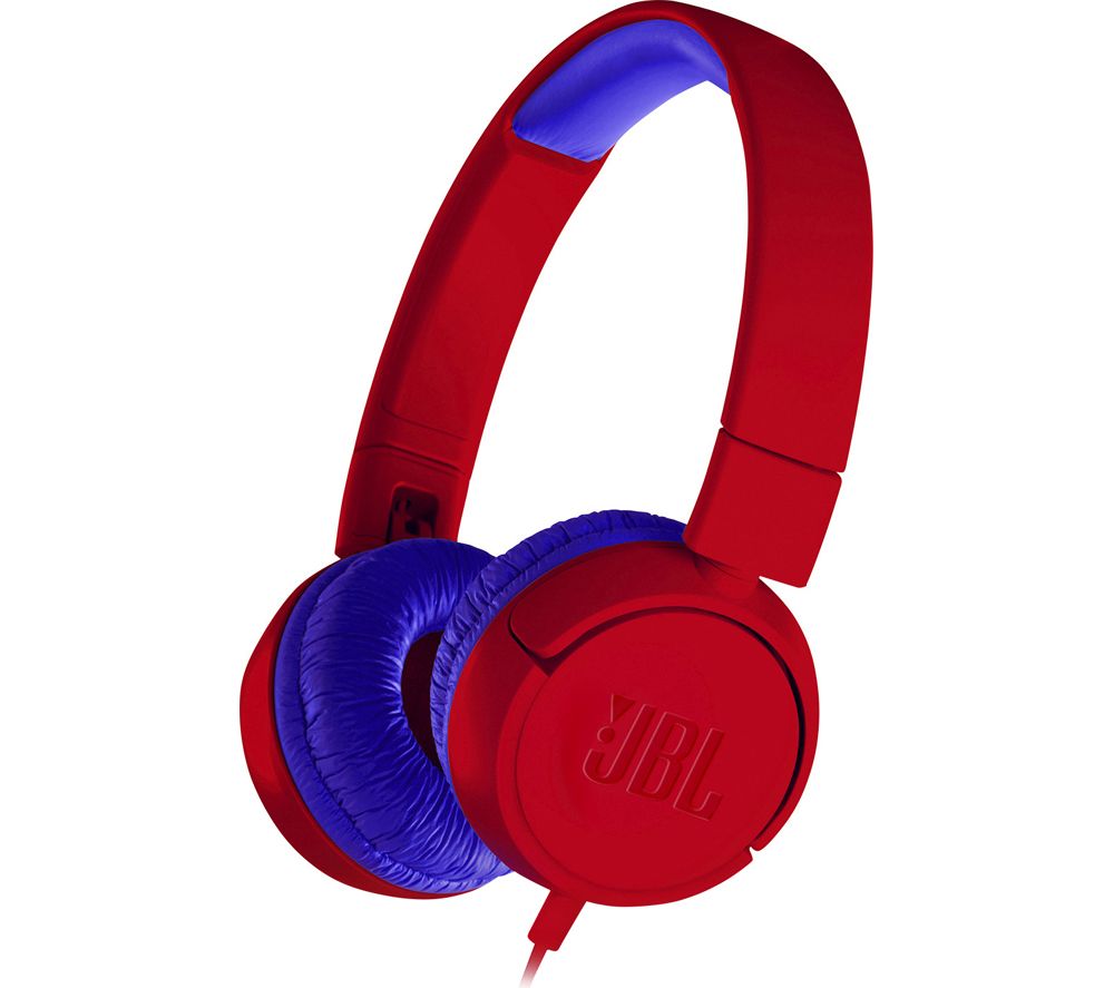 JBL JR300 Kids Headphones - Spider Red, Red