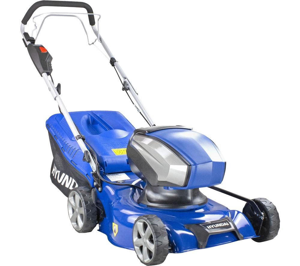 HYUNDAI HYM40LI420SP Cordless Rotary Lawn Mower - Blue, Blue