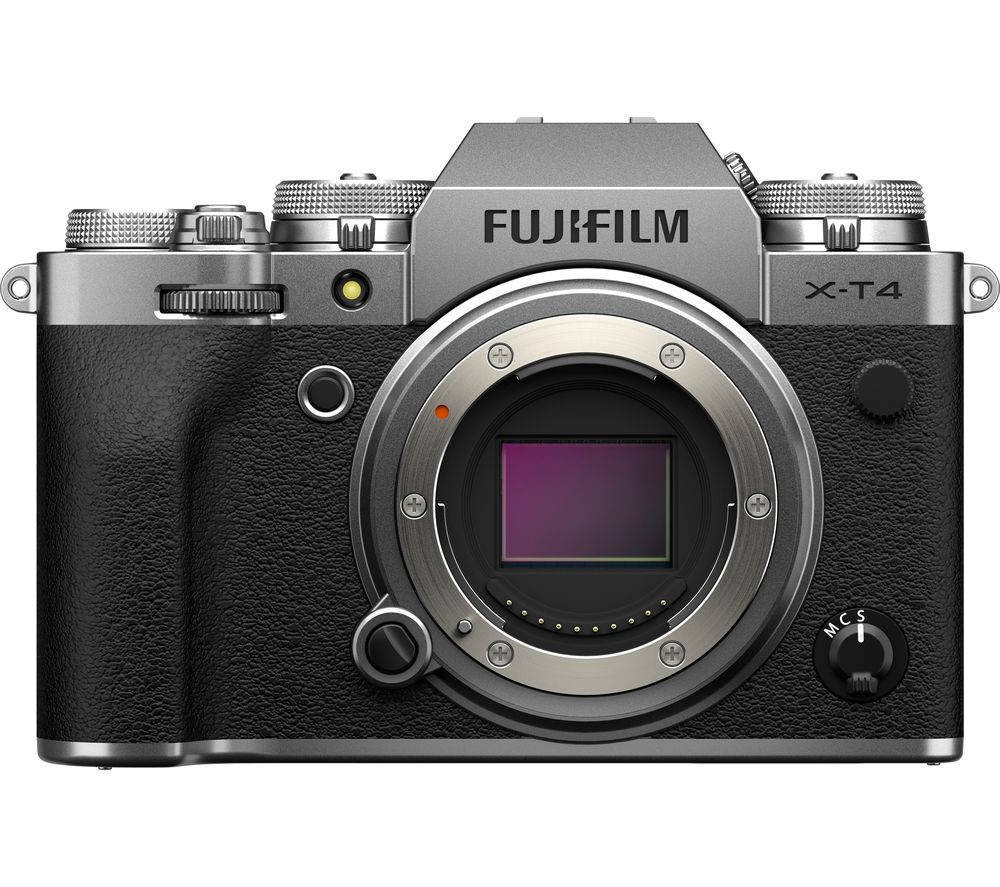 FUJIFILM X-T4 Mirrorless Camera - Silver, Body Only, Silver