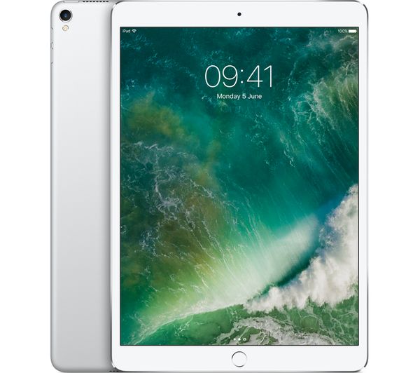 APPLE 10.5" iPad Pro - 256 GB, Silver (2017), Silver