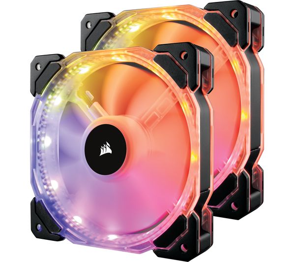 CORSAIR HD140 140 mm Case Fan - Twin Pack