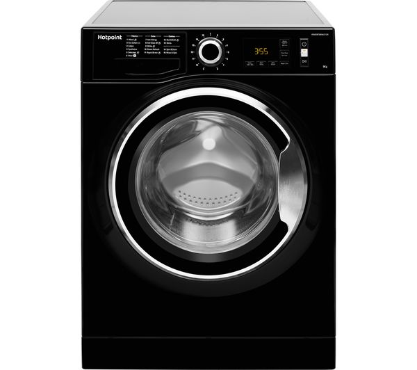 Hotpoint ActiveCare NM11 964 BC A 9 kg 1600 Spin Washing Machine - Black, Black