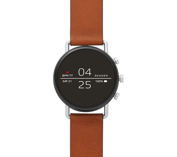 SKAGEN Falster 2 - Brown & Silver, Brown