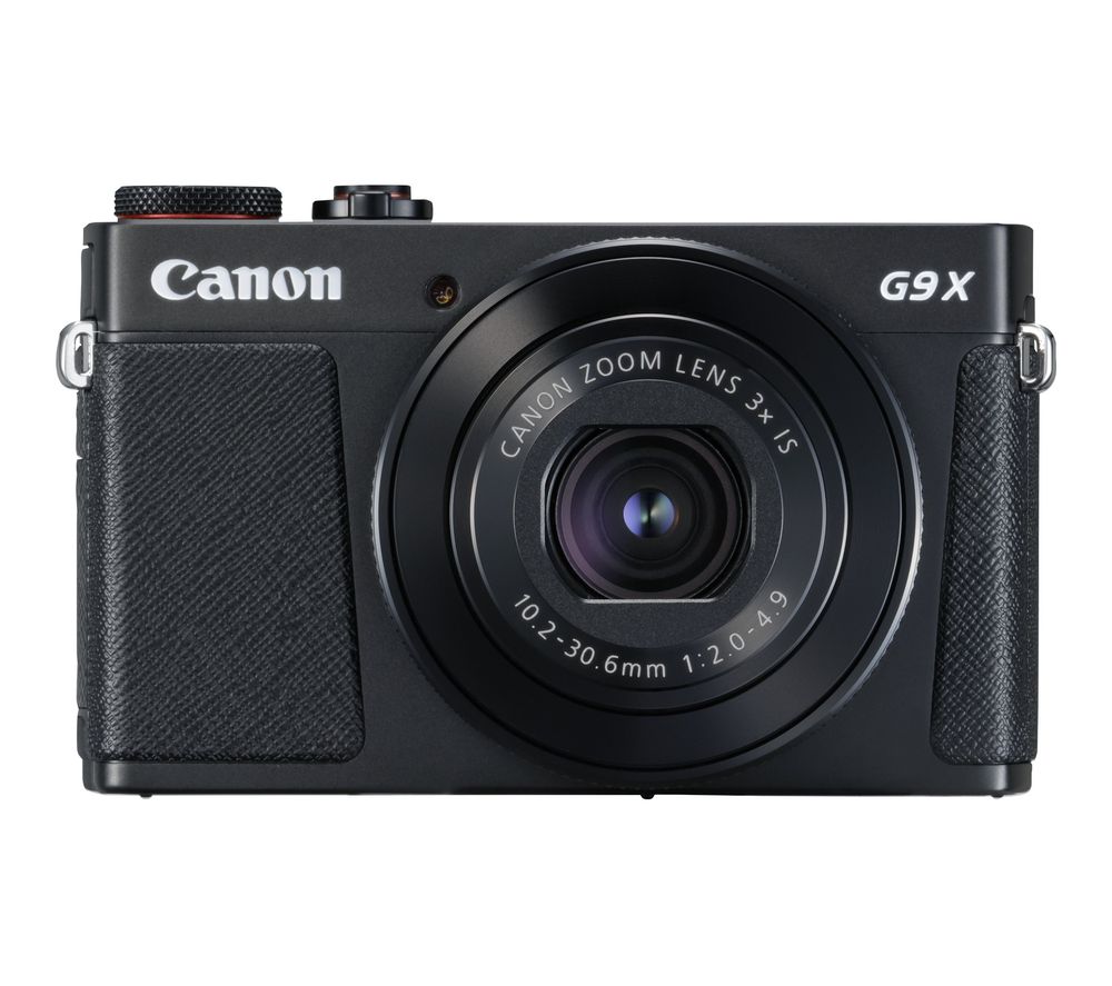 PowerShot G9X MK II High Performance Compact Camera - Black, Black