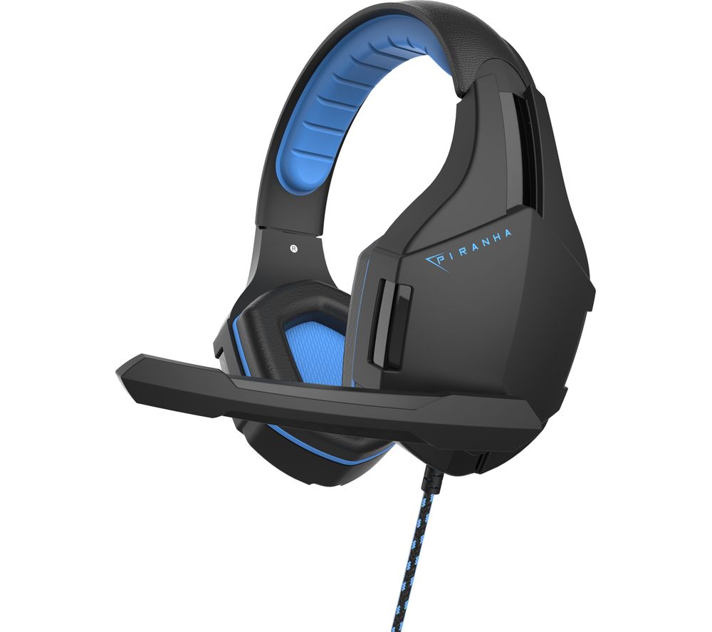 PIRANHA HP25 Gaming Headset - Black & Blue, Black,Blue