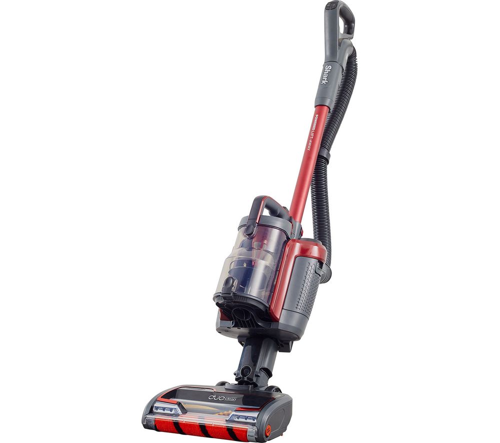 SHARK DuoClean Anti Hair Wrap ICZ160UKT Cordless Vacuum Cleaner with Powered Lift-Away and TruePet - Red, Red