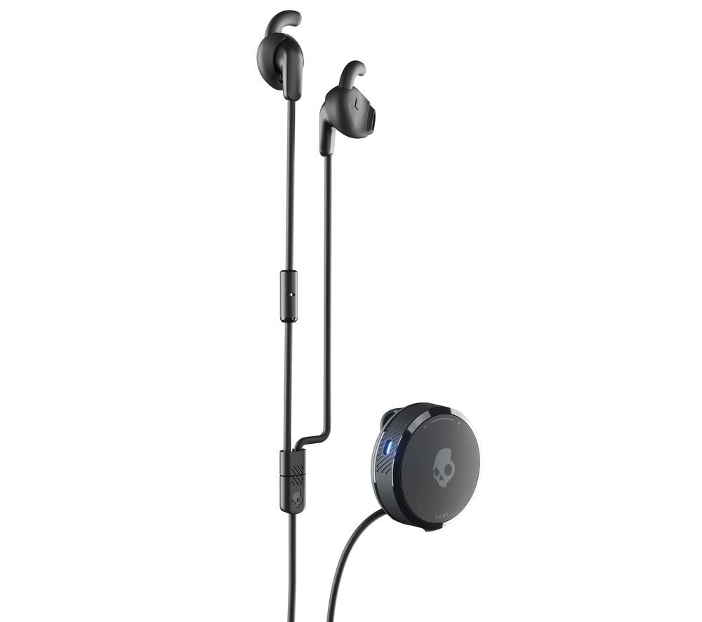 SKULLCANDY Vert S2VTW-M448 Wireless Bluetooth Sports Earphones - Black & Grey, Black