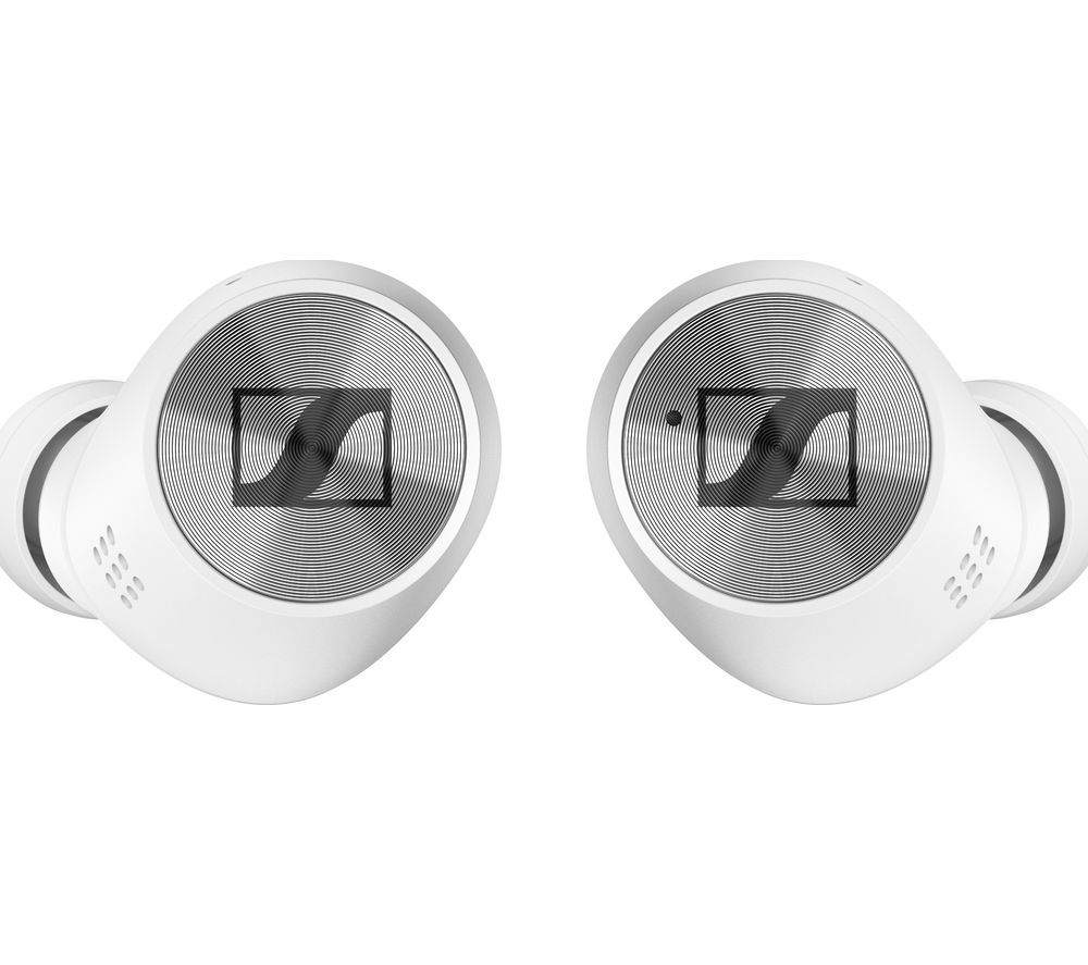 SENNHEISER Momentum True Wireless 2 Bluetooth Noise-Cancelling Earphones - White & Grey, White