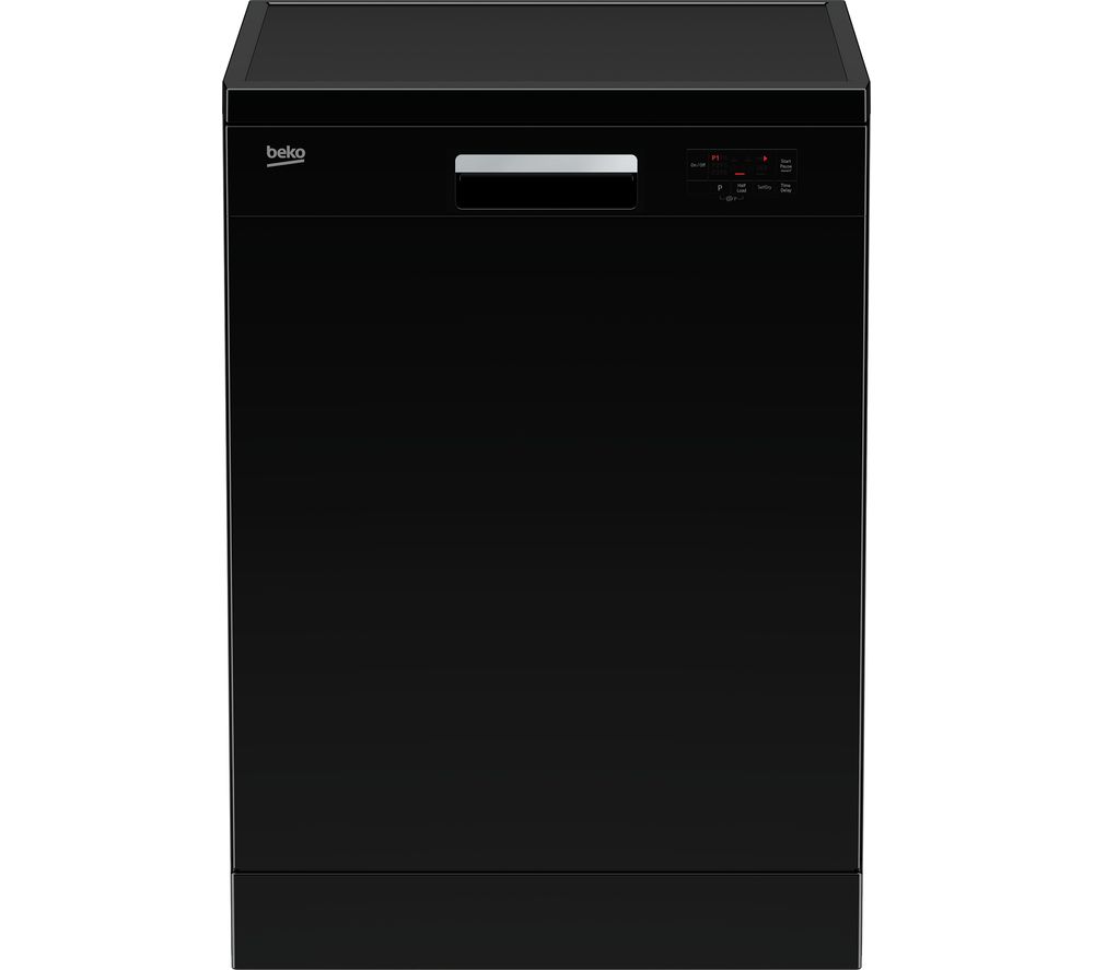 BEKO DFN16X21B Full-size Dishwasher - Black, Black