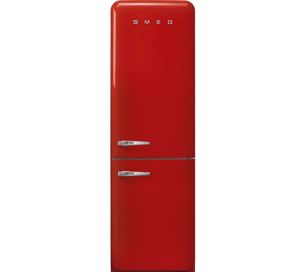 SMEG FAB32RRD5UK 70/30 Fridge Freezer - Red, Red