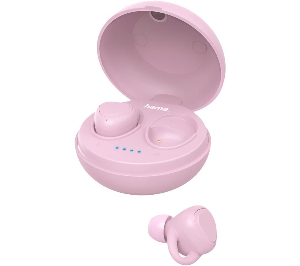 HAMA LiberoBuds 00184064 Wireless Bluetooth Earphones - Pink, Pink