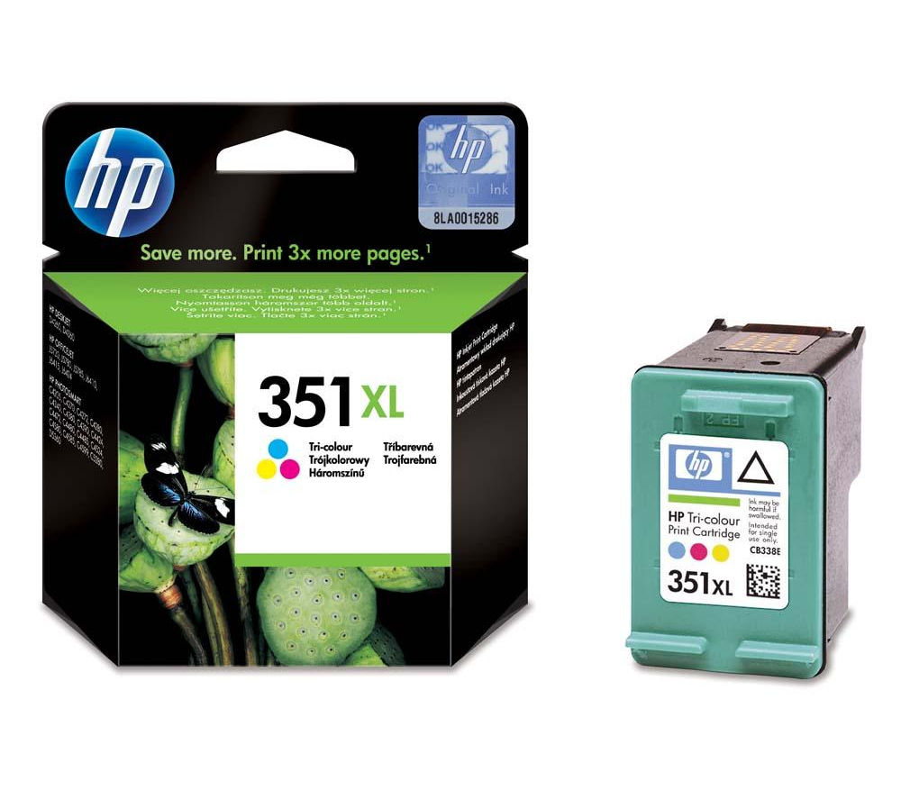 HP 351XL Tri-colour Ink Cartridge