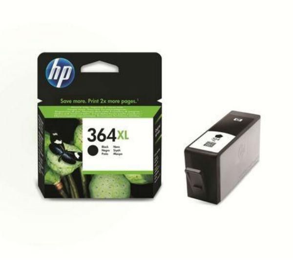 HP 364XL Black Ink Cartridge, Black