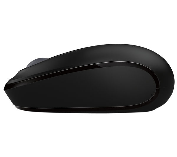 MICROSOFT Wireless Mobile Mouse 1850  Black, Black