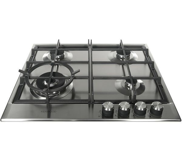 KENWOOD KHG603SS Gas Hob - Stainless Steel, Stainless Steel
