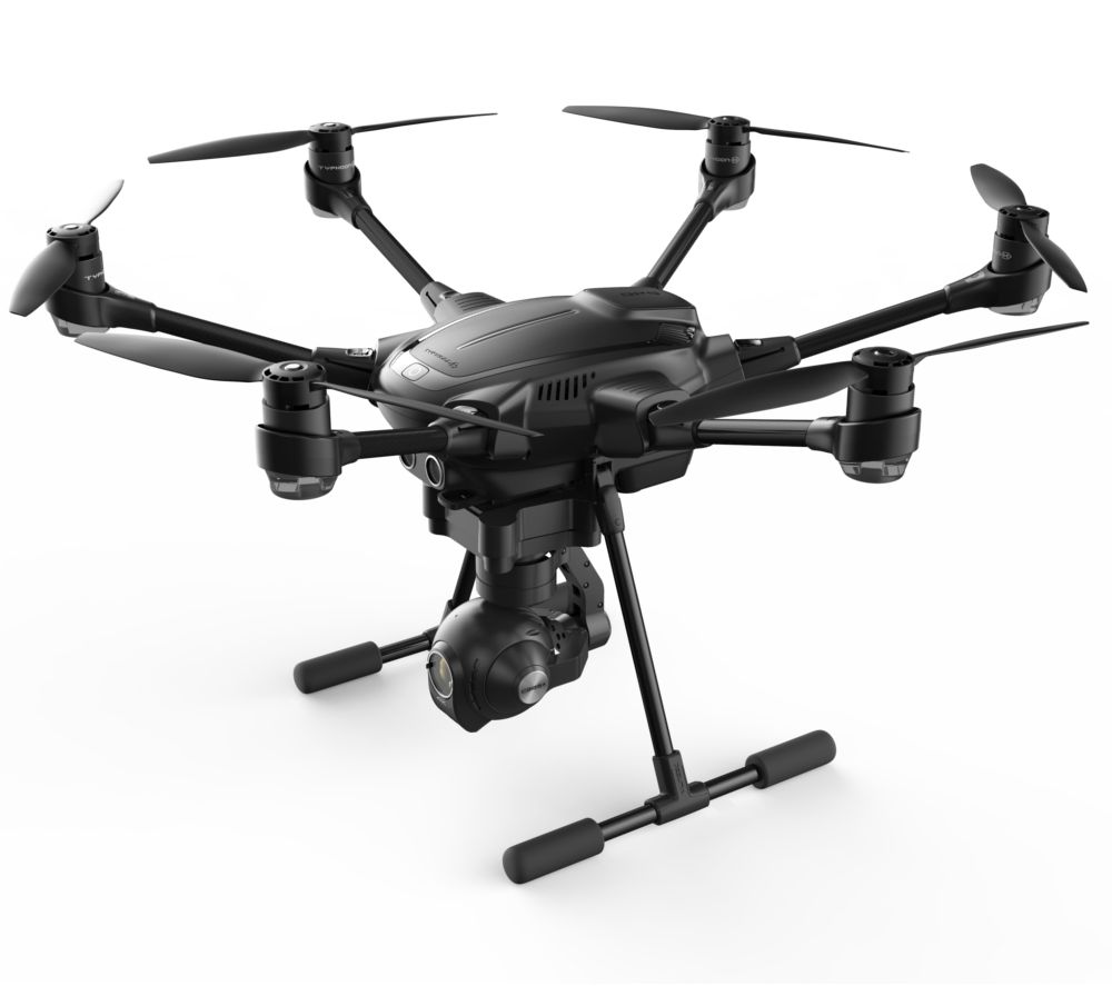 YUNEEC Typhoon H Pro RTF Drone with Controller - Black, Black