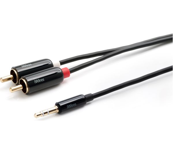 TECHLINK 3.5 mm to RCA Cable - 3 m, Gold