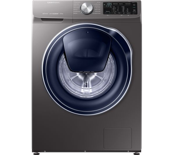 Samsung QuickDrive  AddWash WW80M645OPX Smart 8 kg 1400 Spin Washing Machine - Graphite, Graphite