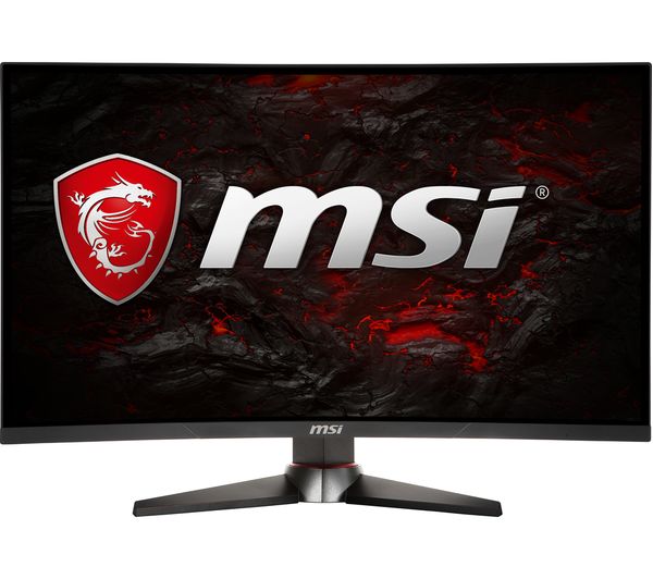 MSI Optix MAG27C Full HD 27" Curved LED Gaming Monitor - Black & Red, Black
