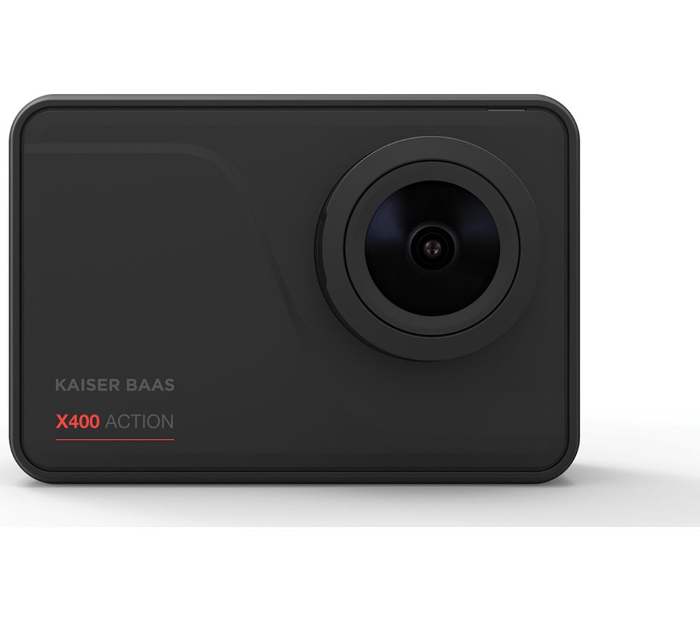 KAISER BAAS X400 4K Ultra HD Action Camera - Black, Black