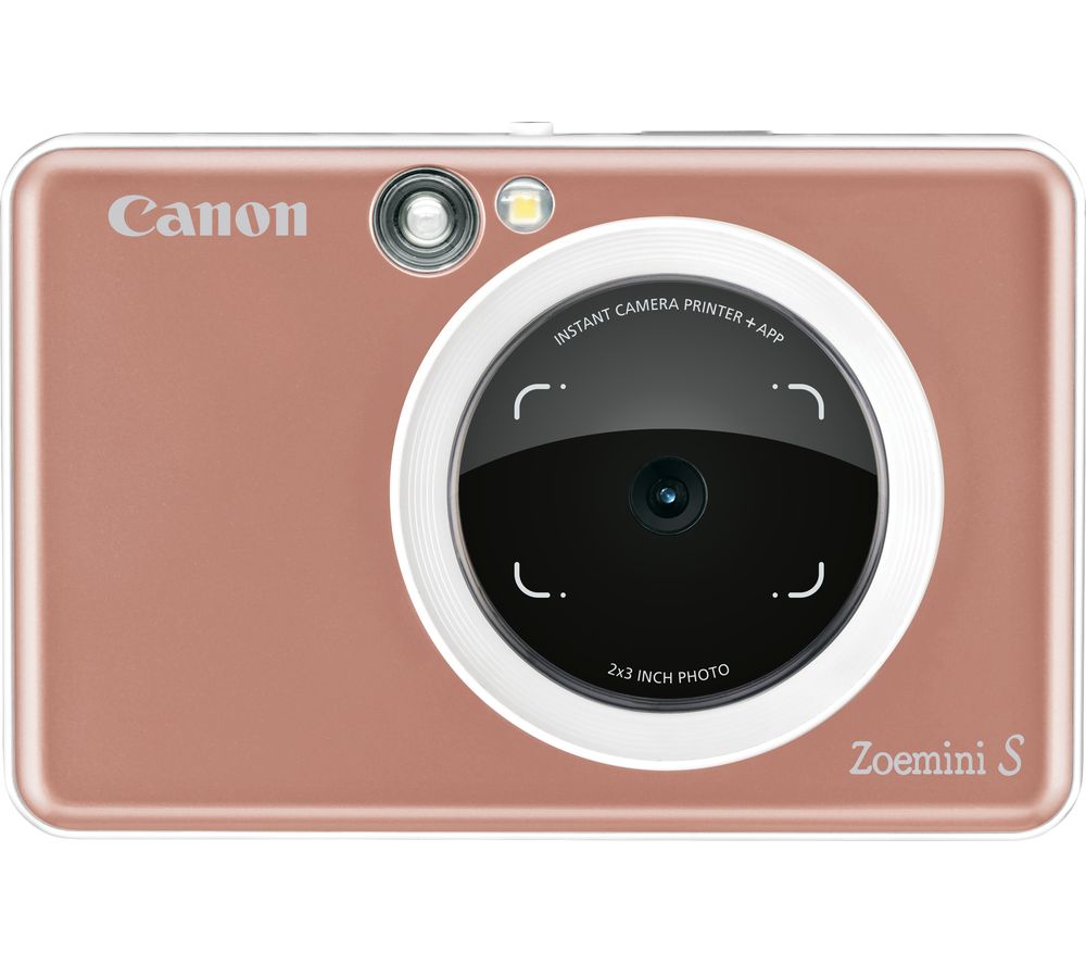 Canon Zoemini S Instant Camera - Rose Gold, Gold