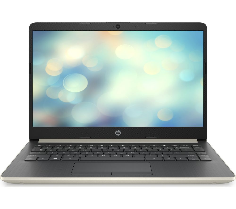 HP 14-cf1506sa 14" Intel®? Core™? i5 Laptop - 256 GB SSD, Gold, Gold
