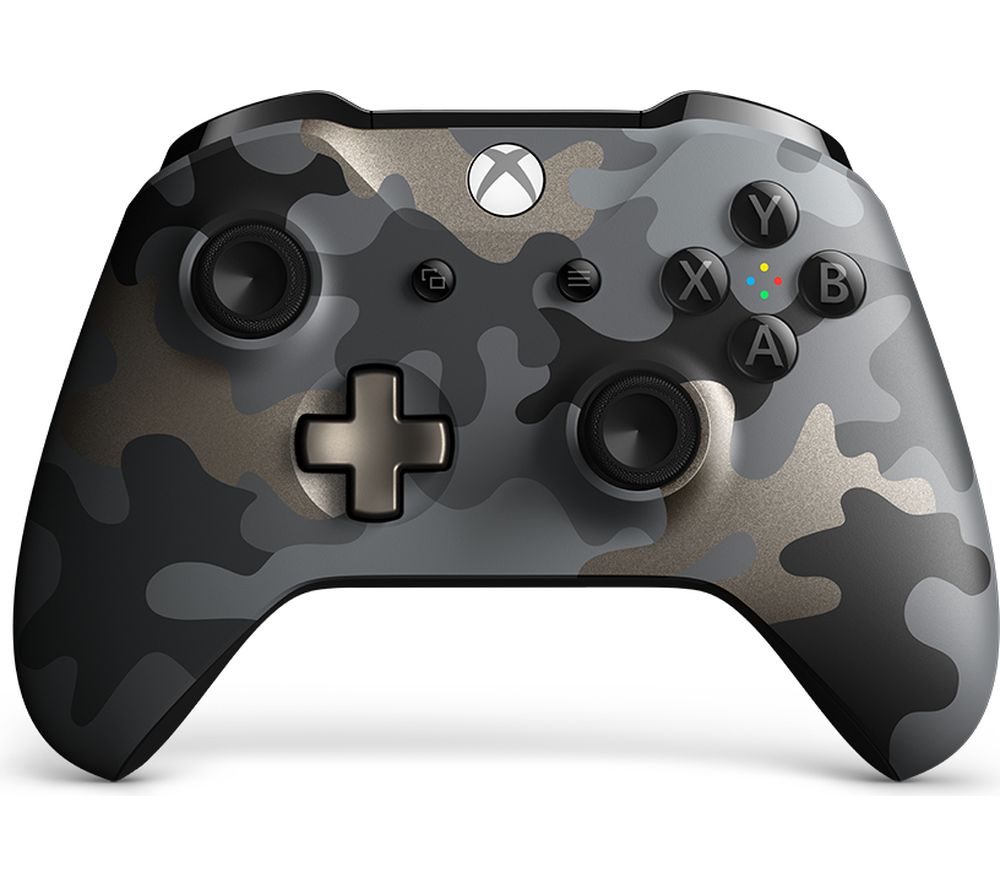 MICROSOFT Xbox One Wireless Controller - Night Ops Special Edition, Black