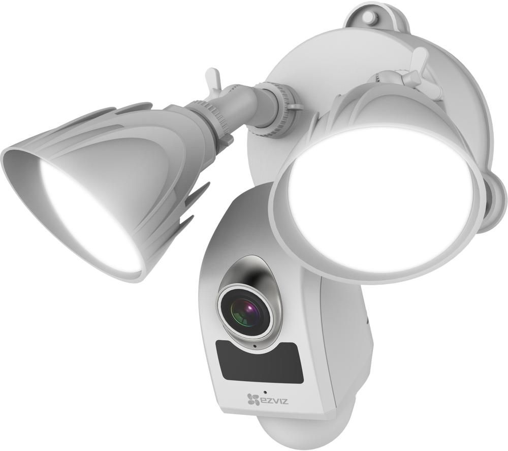 EZVIZ LC1 Full HD WiFi Security Light Camera - White, White