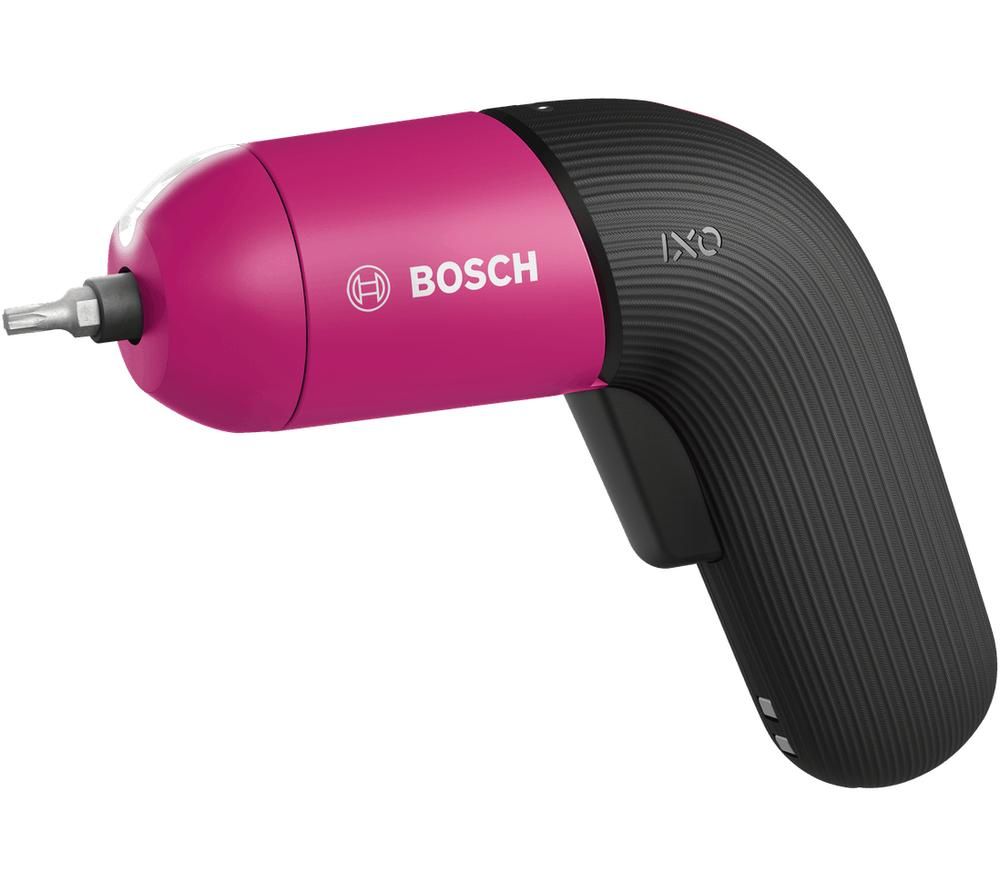 BOSCH IXO Colour Edition 06039C7072 Screwdriver - Pink & Black, Red