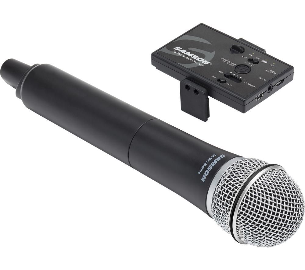 SAMSON Go Mic Mobile Microphone System - Black, Black