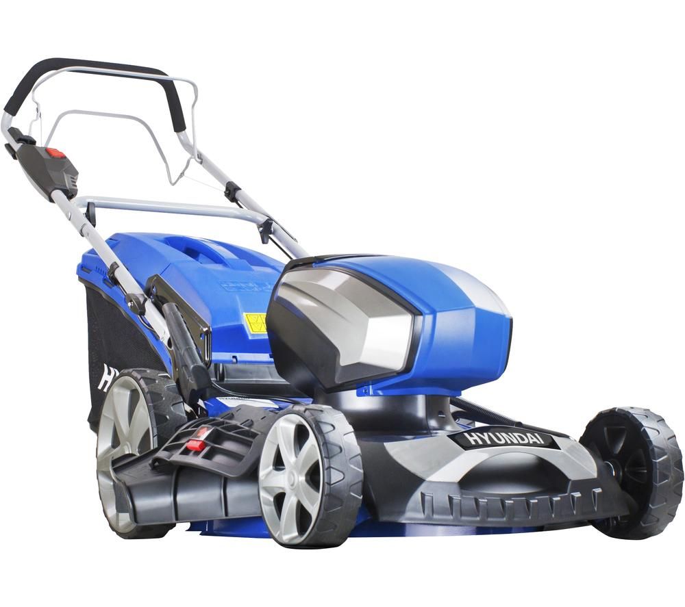 HYUNDAI HYM80LI460SP Cordless Rotary Lawn Mower - Blue, Blue