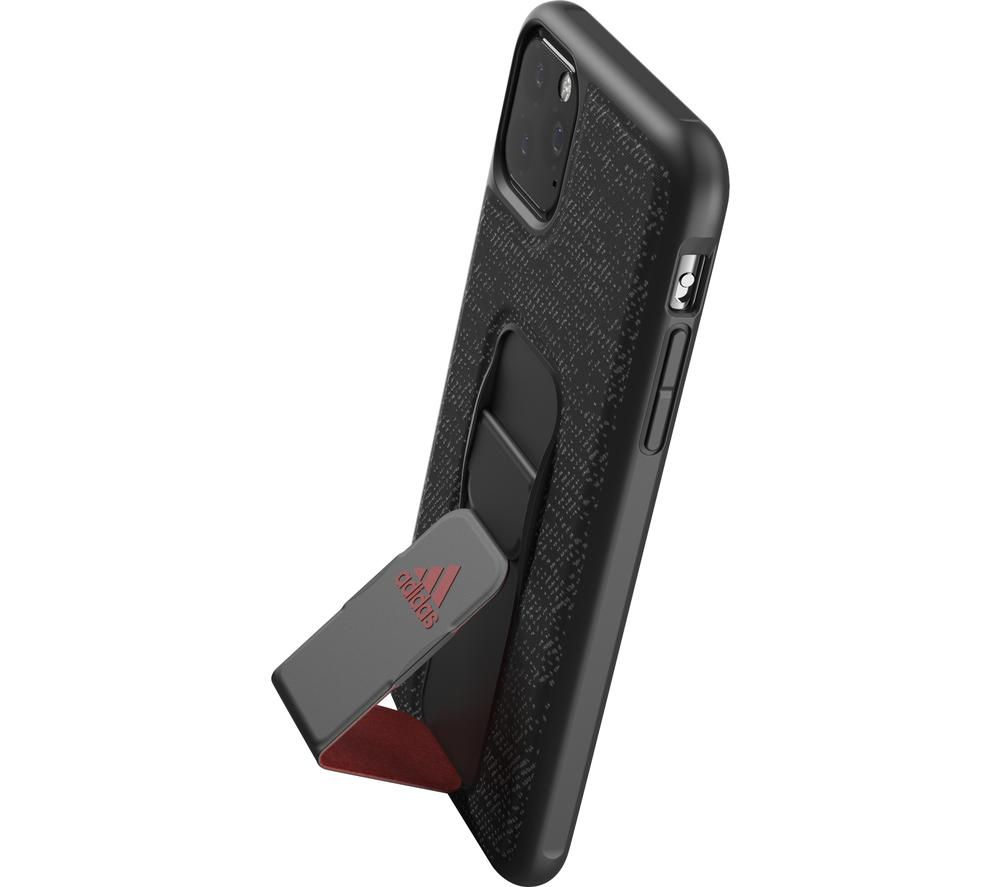 ADIDAS SP Grip iPhone 11 Pro Max Case - Black & Red, Black