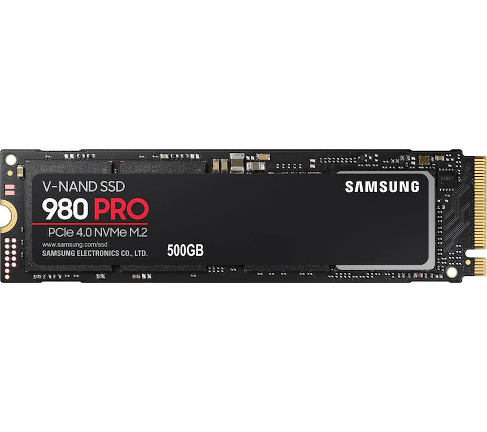 SAMSUNG 980 PRO M.2 Internal SSD - 500 GB, Black