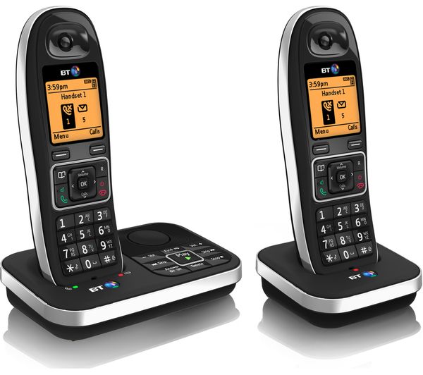 BT 7610 Cordless Phone with Answering Machine - Twin Handsets