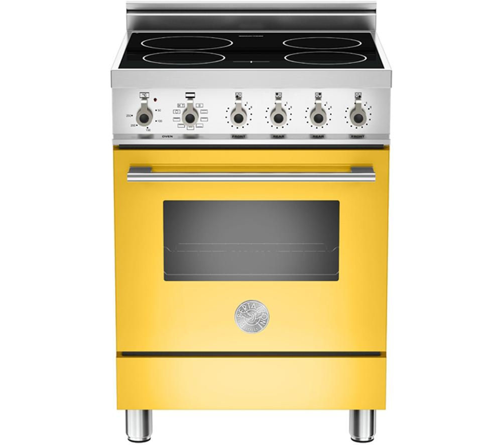 BERTAZZONI Professional 60 X60INDMFEGI Electric Induction Cooker - Gloss Yellow, Yellow