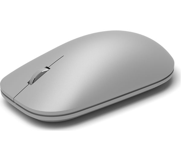 MICROSOFT Surface Wireless BlueTrack Mouse - Silver, Silver