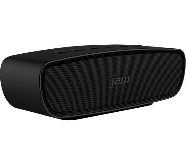 JAM Heavy Metal HX-P920BK-EU Portable Bluetooth Wireless Speaker - Matt Black, Black