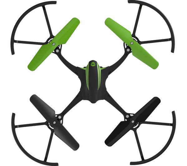 VIVID 01732 Sky Viper Stunt Drone with Controller - Black & Green, Black