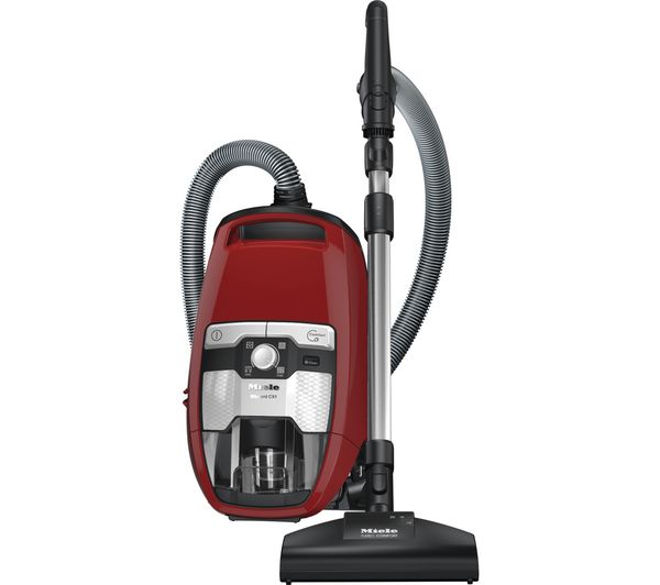 MIELE Blizzard CX1 Cat & Dog Cylinder Bagless Vacuum Cleaner - Red, Red