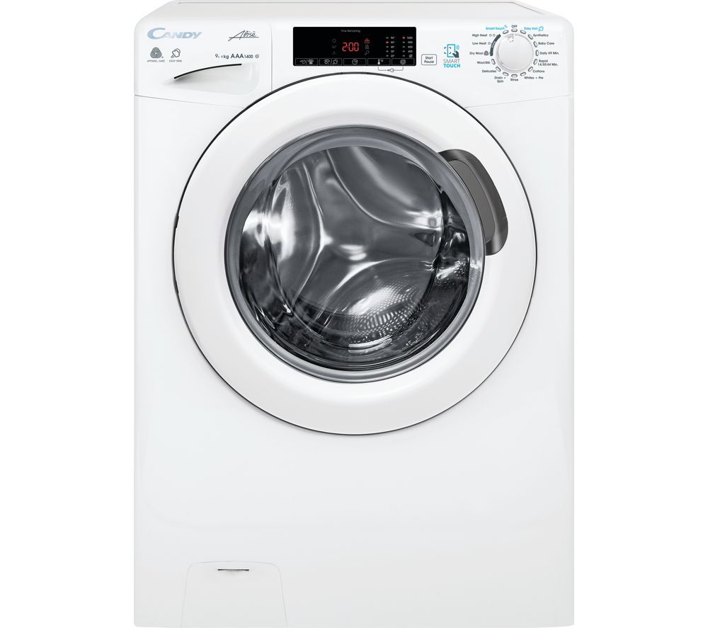 GCSW 496T NFC 9 kg Washer Dryer - White, White