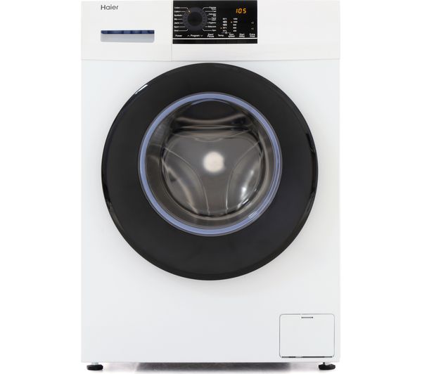 HAIER HW70-14829 7 kg 1400 Spin Washing Machine - White, White