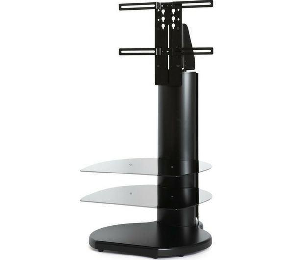 OFF THE WALL Origin II S4 500 mm TV Stand with Bracket - Gloss Black, Black