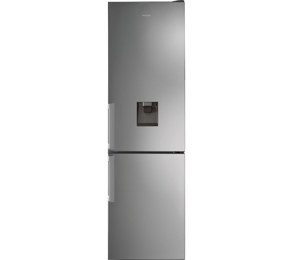 HOTPOINT H7T 911 A MXH Aqua 70/30 Fridge Freezer - Stainless Steel, Stainless Steel