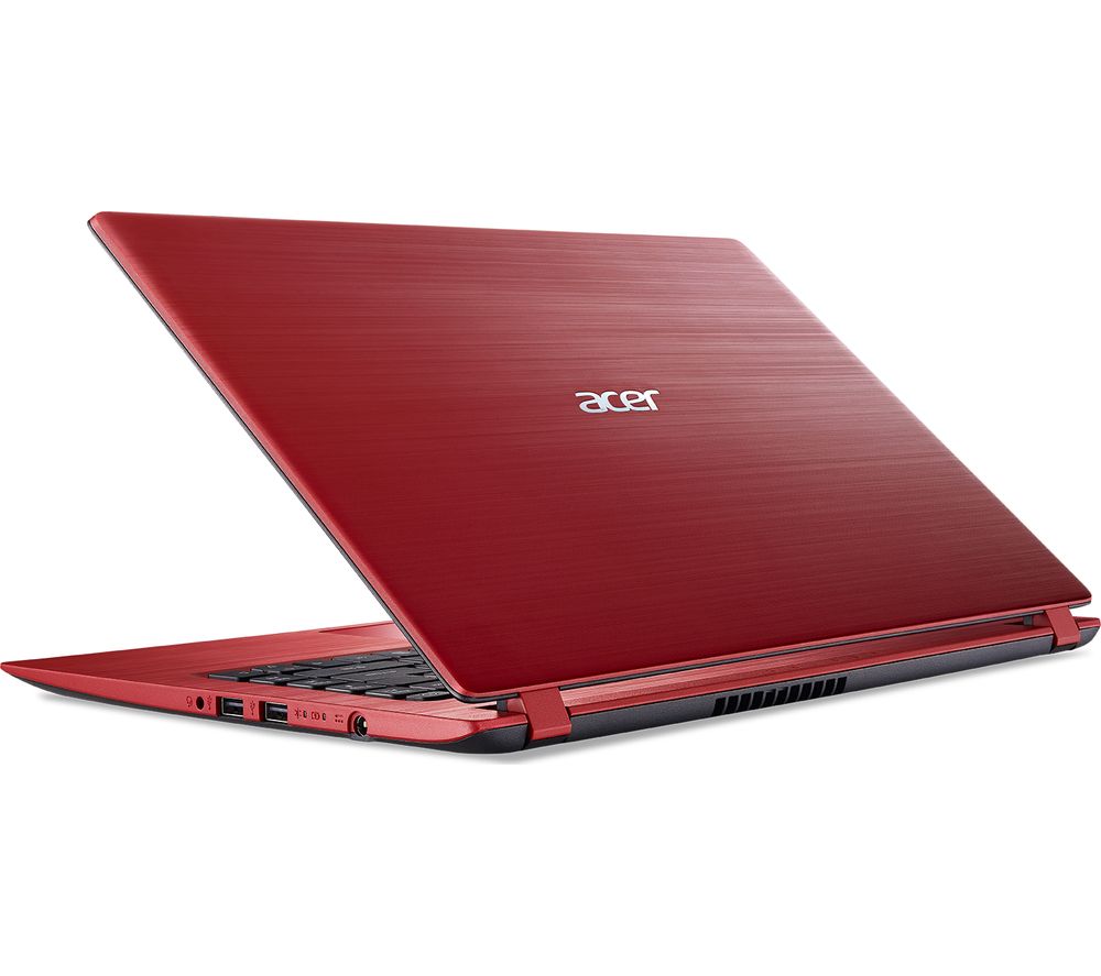 ACER Aspire 3 A314-21 14" AMD A6 Laptop - 128 GB SSD, Red, Red