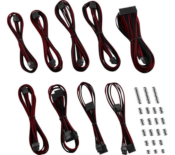 CABLEMOD Classic ModMesh C-Series RMi & RMx Power Cable Kit - Black & Red