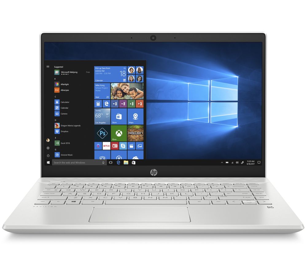 HP Pavilion 14-ce3610sa 14" Laptop - Intel®Core i3, 256 GB SSD, White, White