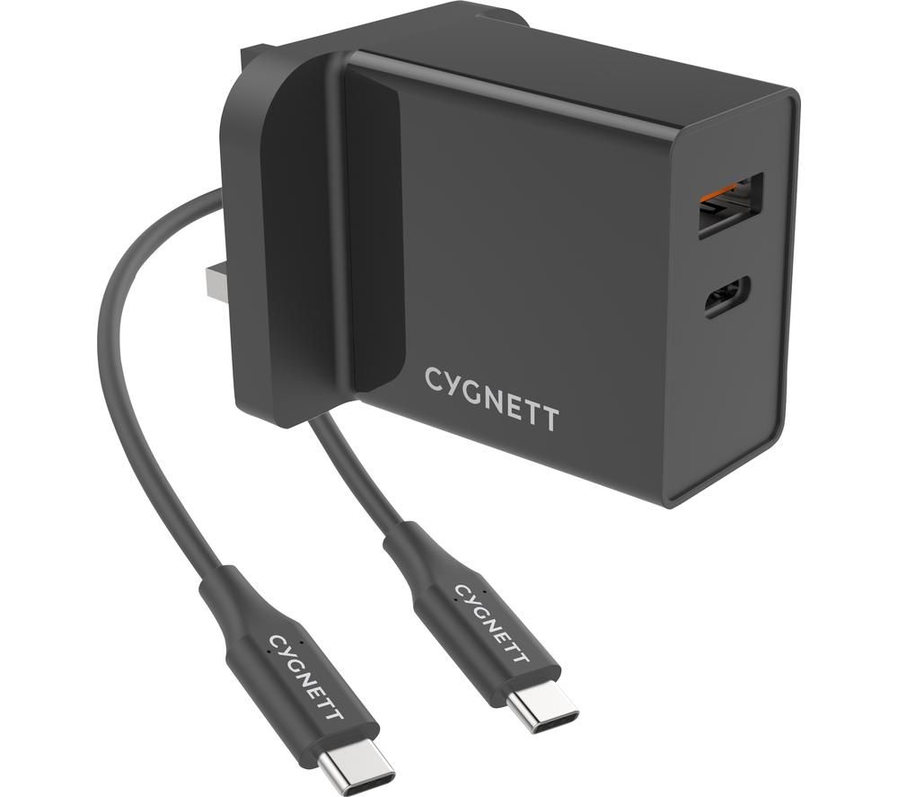 CYGNETT PowerPlus 2-Port Universal USB Charger - 1.5 m