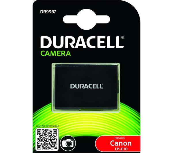DURACELL DR9967 Li-Ion Rechargeable Camera Battery