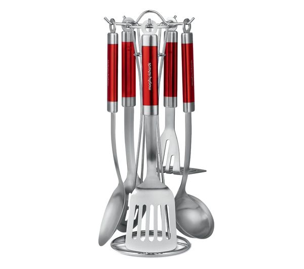 MORPHY RICHARDS 5 Piece Tool Set - Red, Red