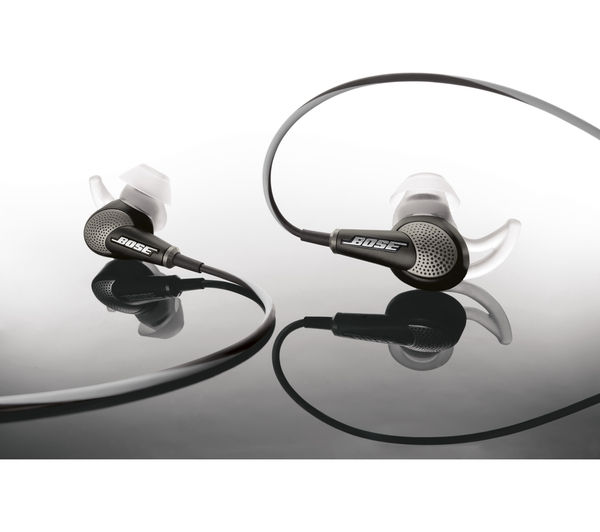 BOSE Quiet Comfort 20i Noise Cancelling Headphones - Black, Black
